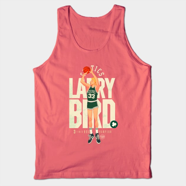 Larry Bird Tank Top by ThobiasDaneluz